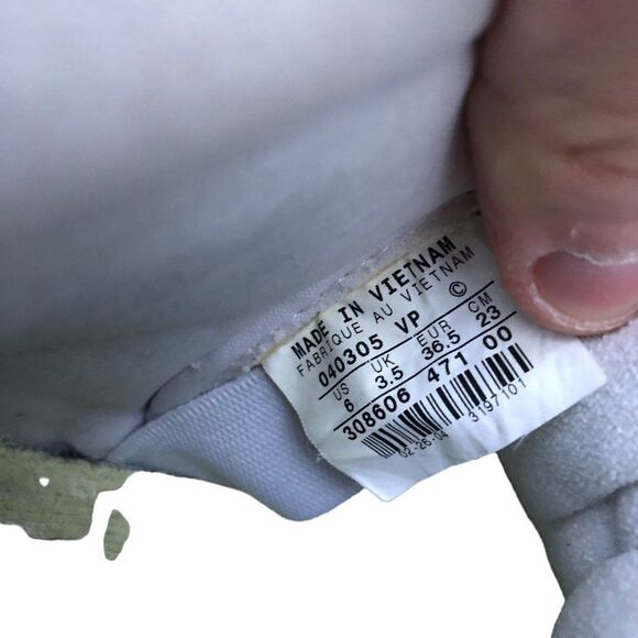 Vintage 2004 Wmns Dunk High 'White Blue' Size 6 - Picture 4 of 14